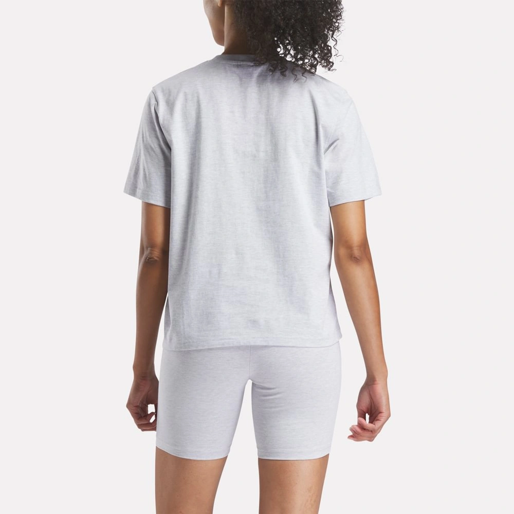 POLO CLÁSICO ALGODÓN MUJER REEBOK NOVA LOG OVERSIZED - 2