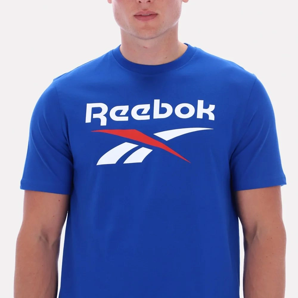 POLO CLÁSICO ALGODÓN HOMBRE REEBOK BRUNO BIG LOG CREW - 4