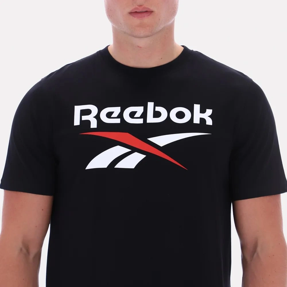 POLO DEPORTIVO CLÁSICO ALGODÓN HOMBRE REEBOK BRUNO BIG LOG CREW - 4