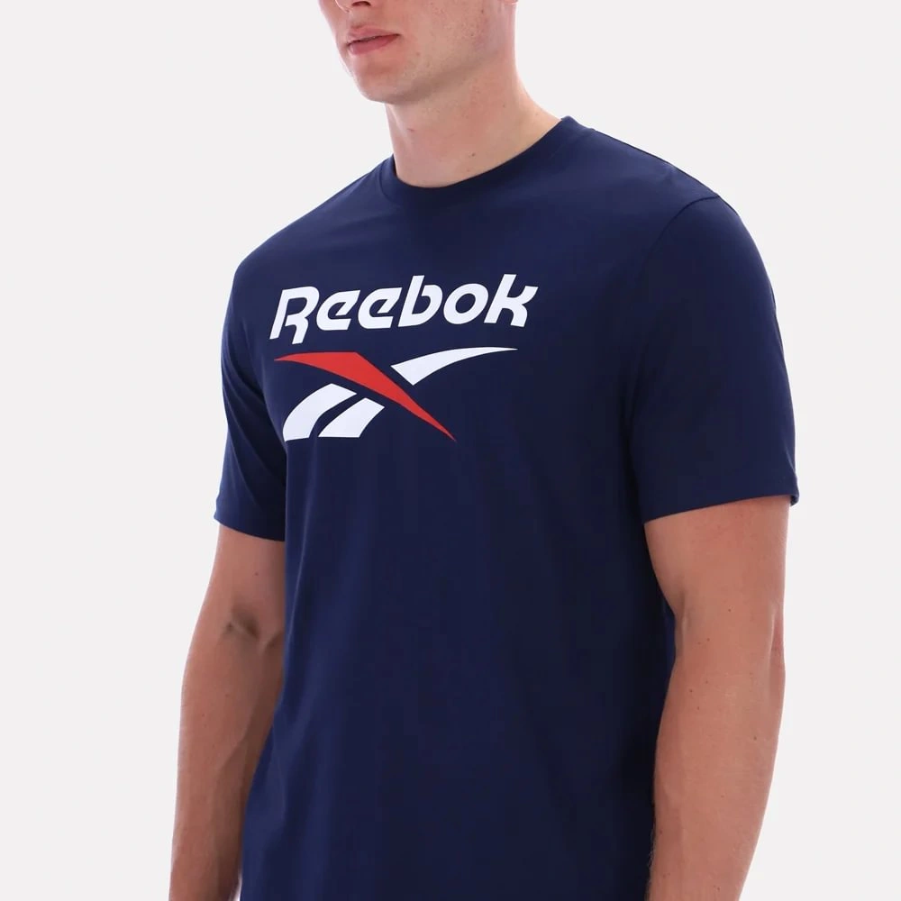 POLO CLÁSICO ALGODÓN HOMBRE REEBOK BRUNO BIG LOG CREW - 4