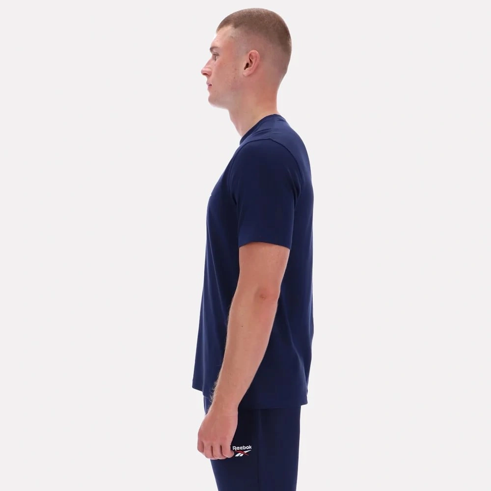 POLO CLÁSICO ALGODÓN HOMBRE REEBOK BRUNO BIG LOG CREW - 3