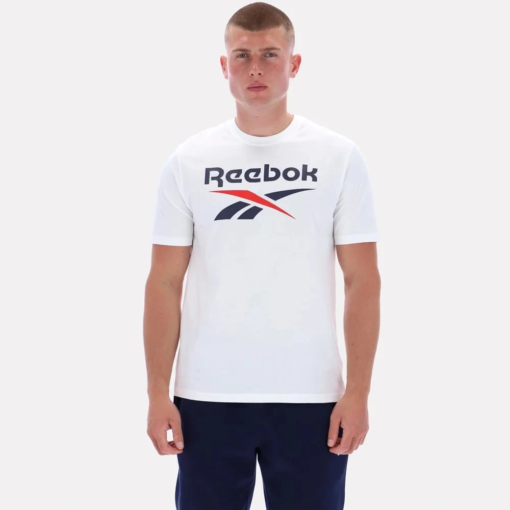POLO CLÁSICO ALGODÓN HOMBRE REEBOK BRUNO BIG LOG CREW - 1
