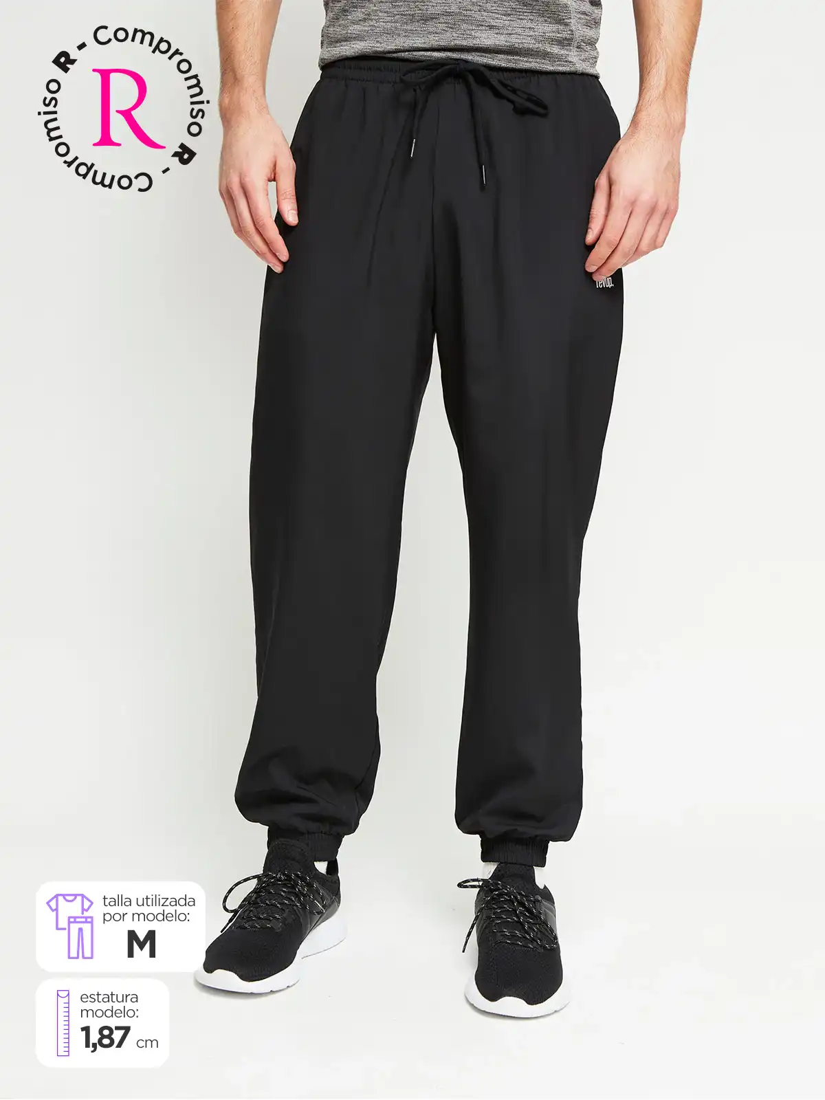 PANTALÓN BUZO HOMBRE REVUP BANFORD - 1