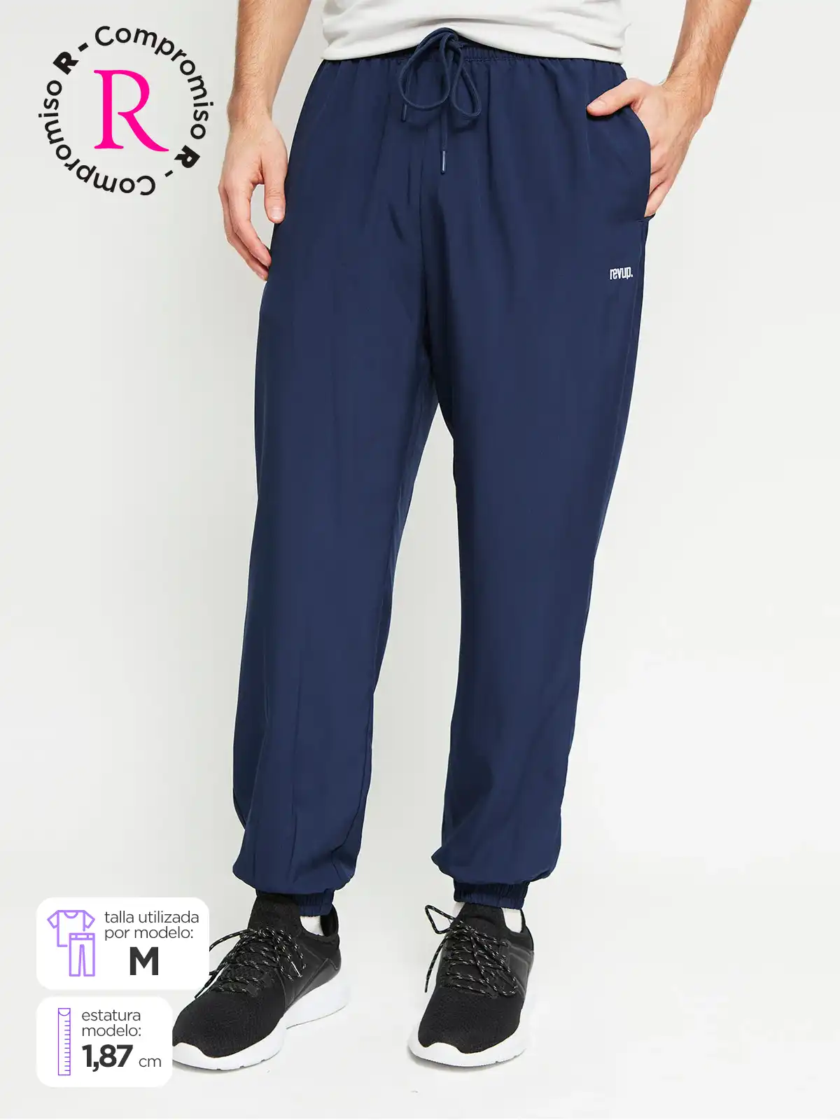 PANTALÓN BUZO HOMBRE REVUP BANFORD - 1