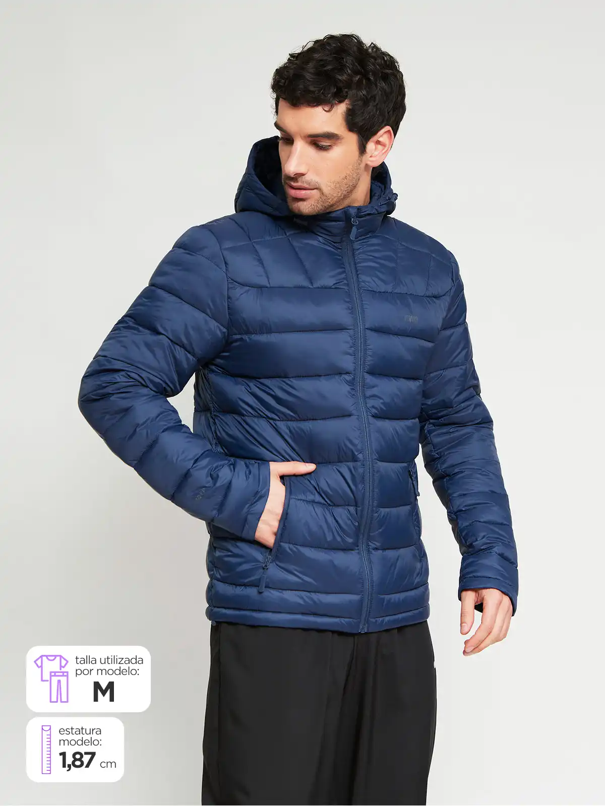 CASACA DEPORTIVA HOMBRE REVUP EFAB - 1