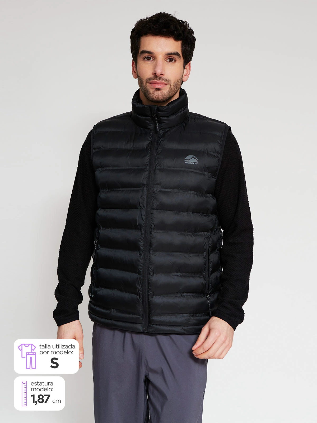 CASACA PLUMA HOMBRE RECUE VEST - 1