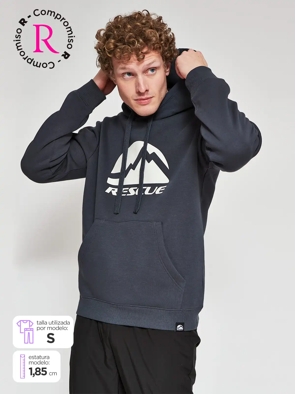 POLERA HOMBRE RESCUE BLOGO - 1