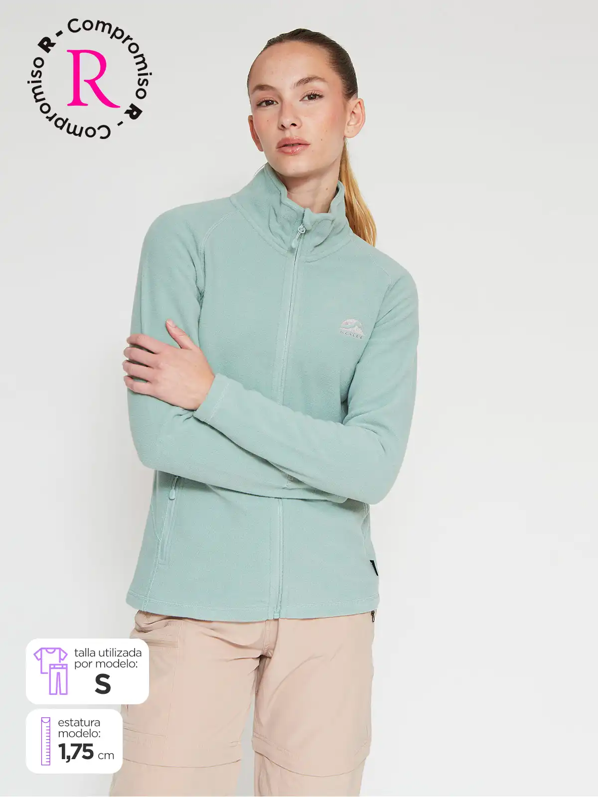 POLERA MUJER RESCUE FLEECE - 1
