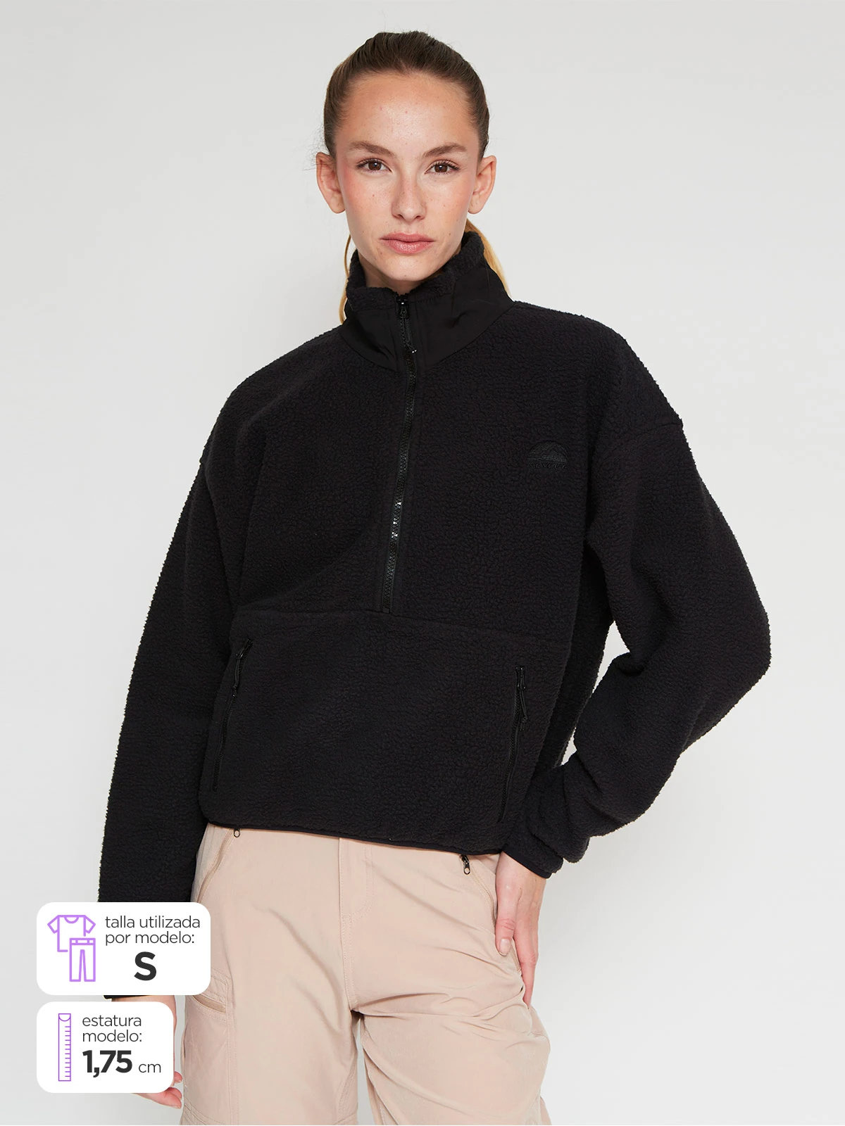 POLERA DEPORTIVA MUJER RESCUE EZIP - 1