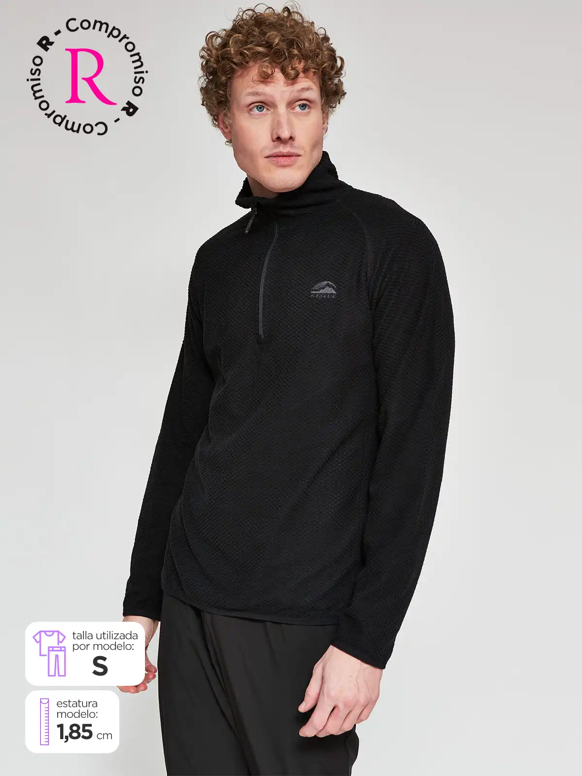 POLERA DEPORTIVA HOMBRE RESCUE BARM - 1