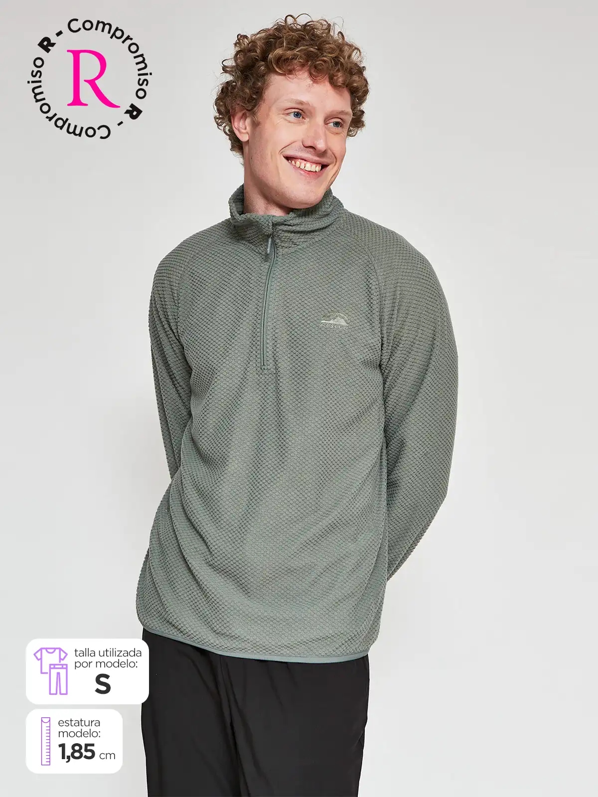 POLERA DEPORTIVA HOMBRE RESCUE BARM  - 1