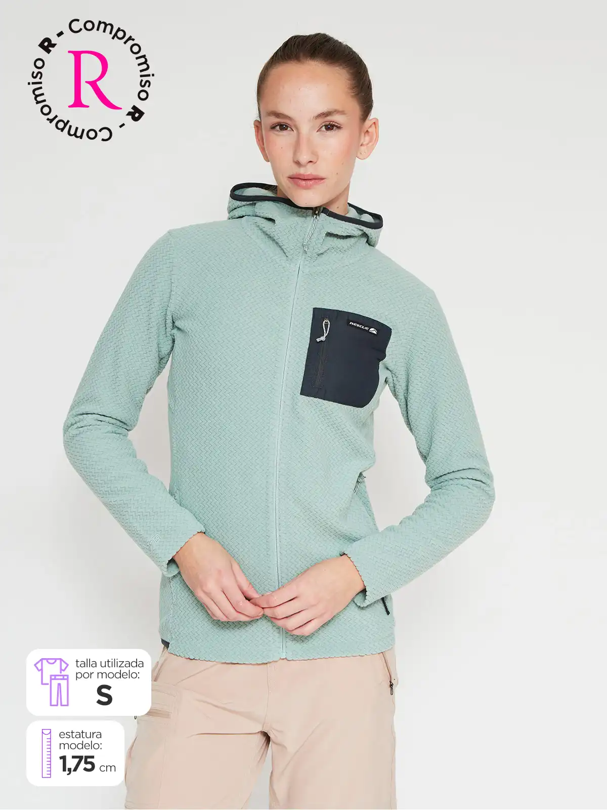 POLERA MUJER RESCUE BATI - 1