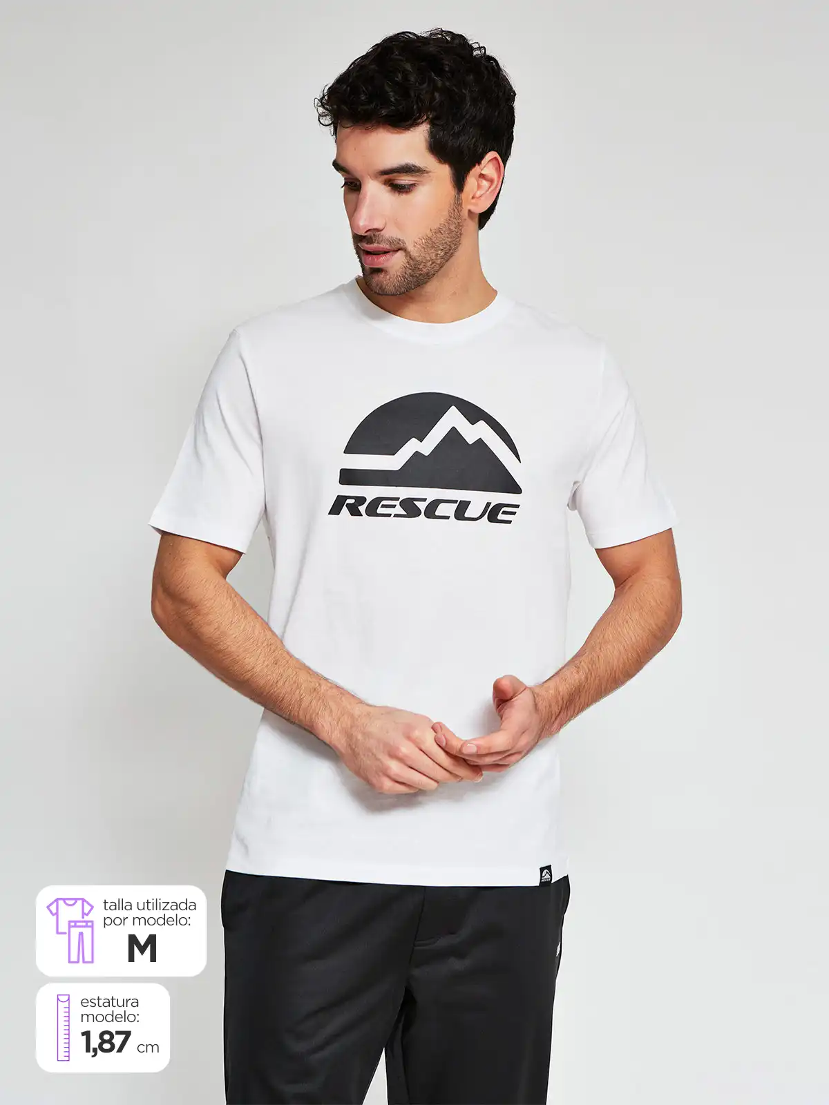 POLO MANGA CORTA HOPMBRE RESCUE CADO - 1