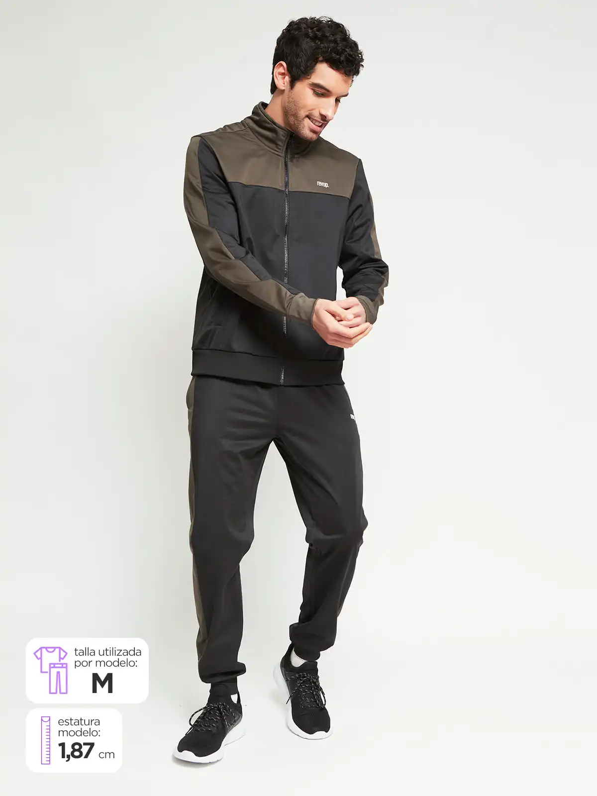 PANTALÓN BUZO HOMBRE REVUP EYMAR - 1