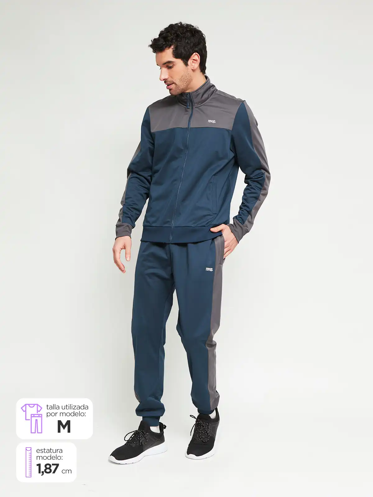 PANTALÓN BUZO HOMBRE REVUP EYMAR - 1