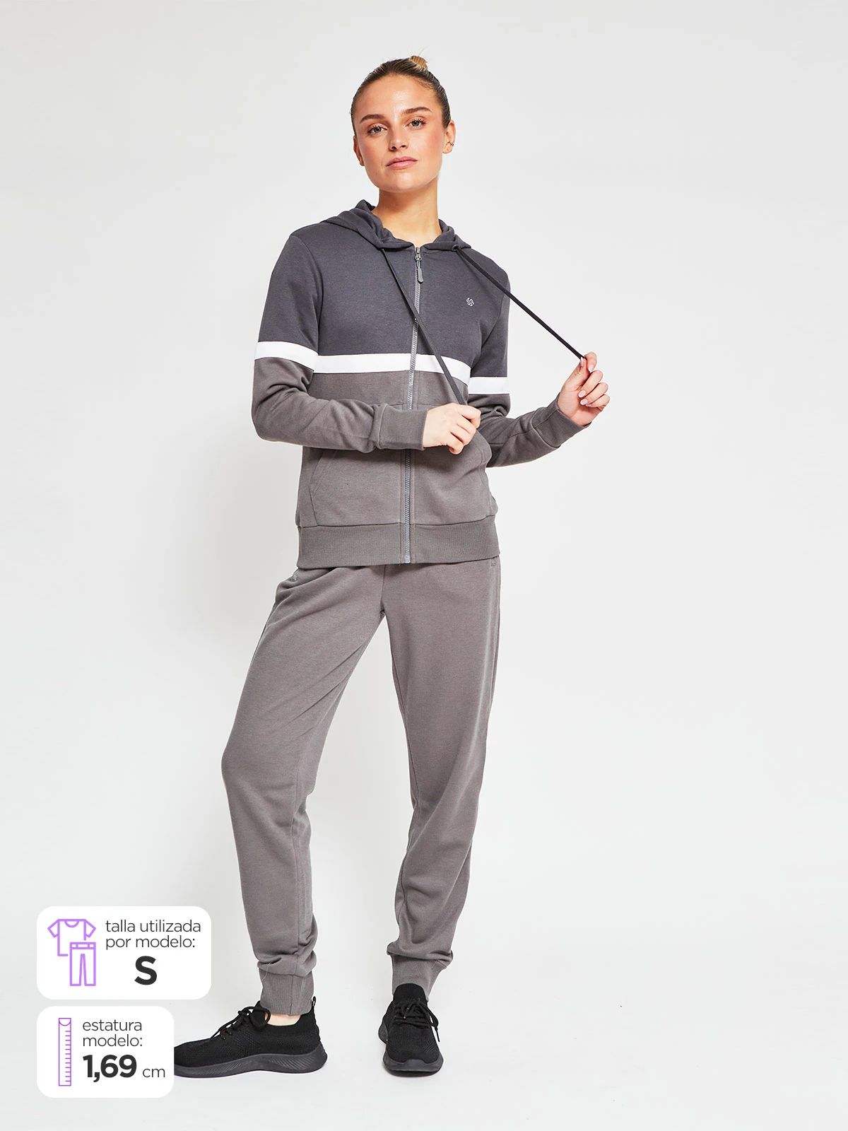 PANTALÓN BUZO MUJER REVUP BLOQ - 1