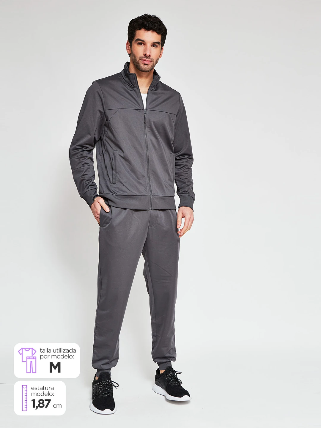 PANTALÓN BUZO HOMBRE REVUP BOLTA - 1