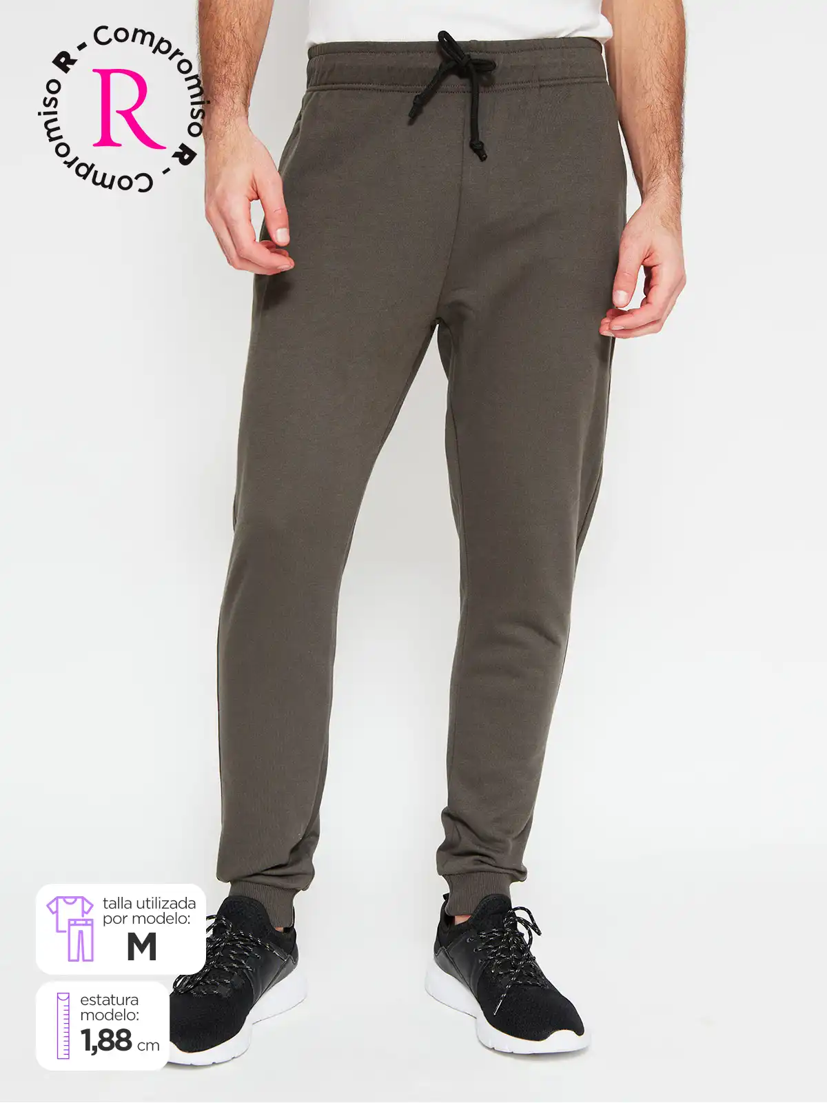 PANTALÓN BUZO HOMBRE REVUP BARRY - 1