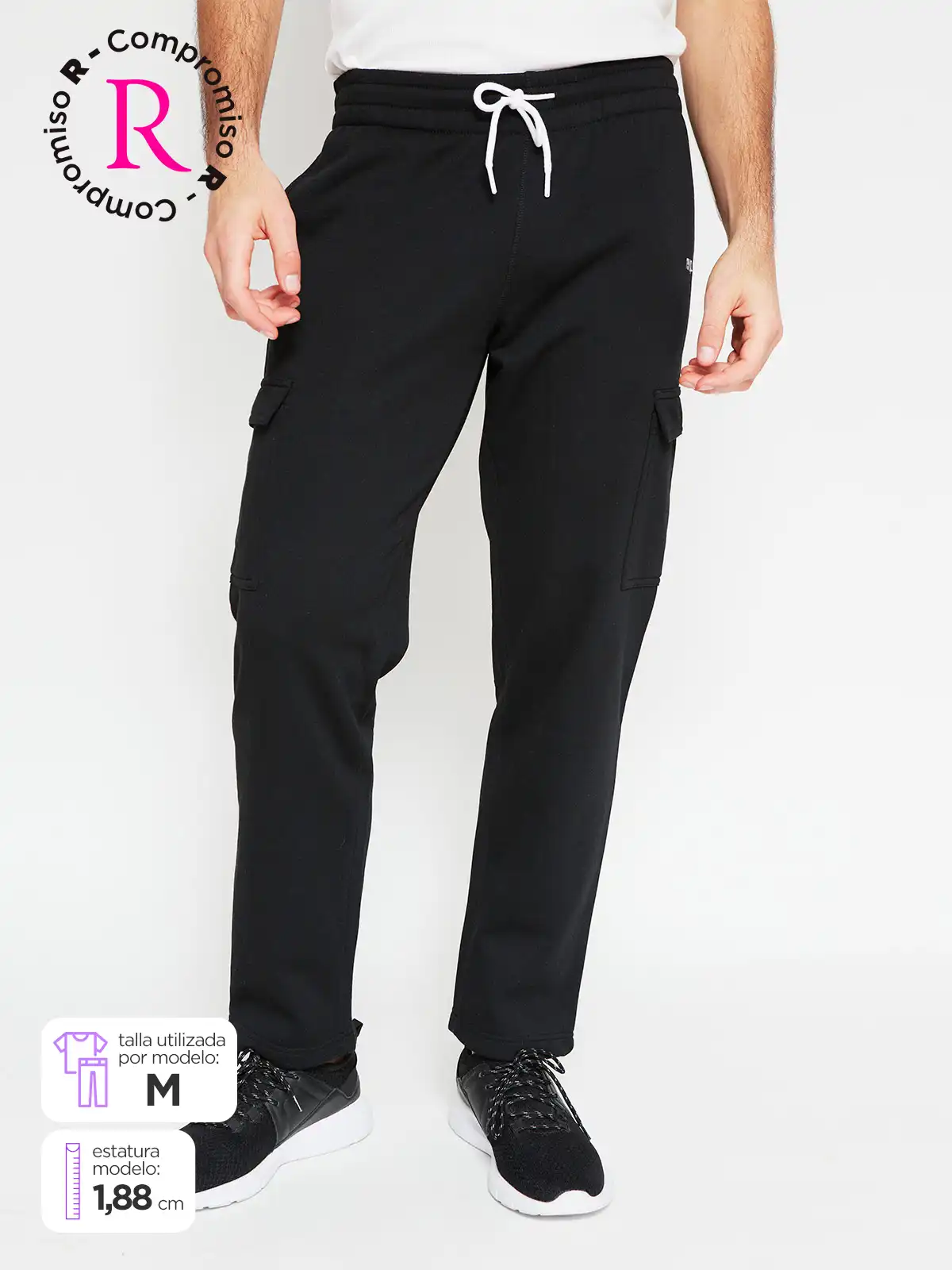 PANTALÓN BUZO HOMBRE REVUP BANCHO - 1