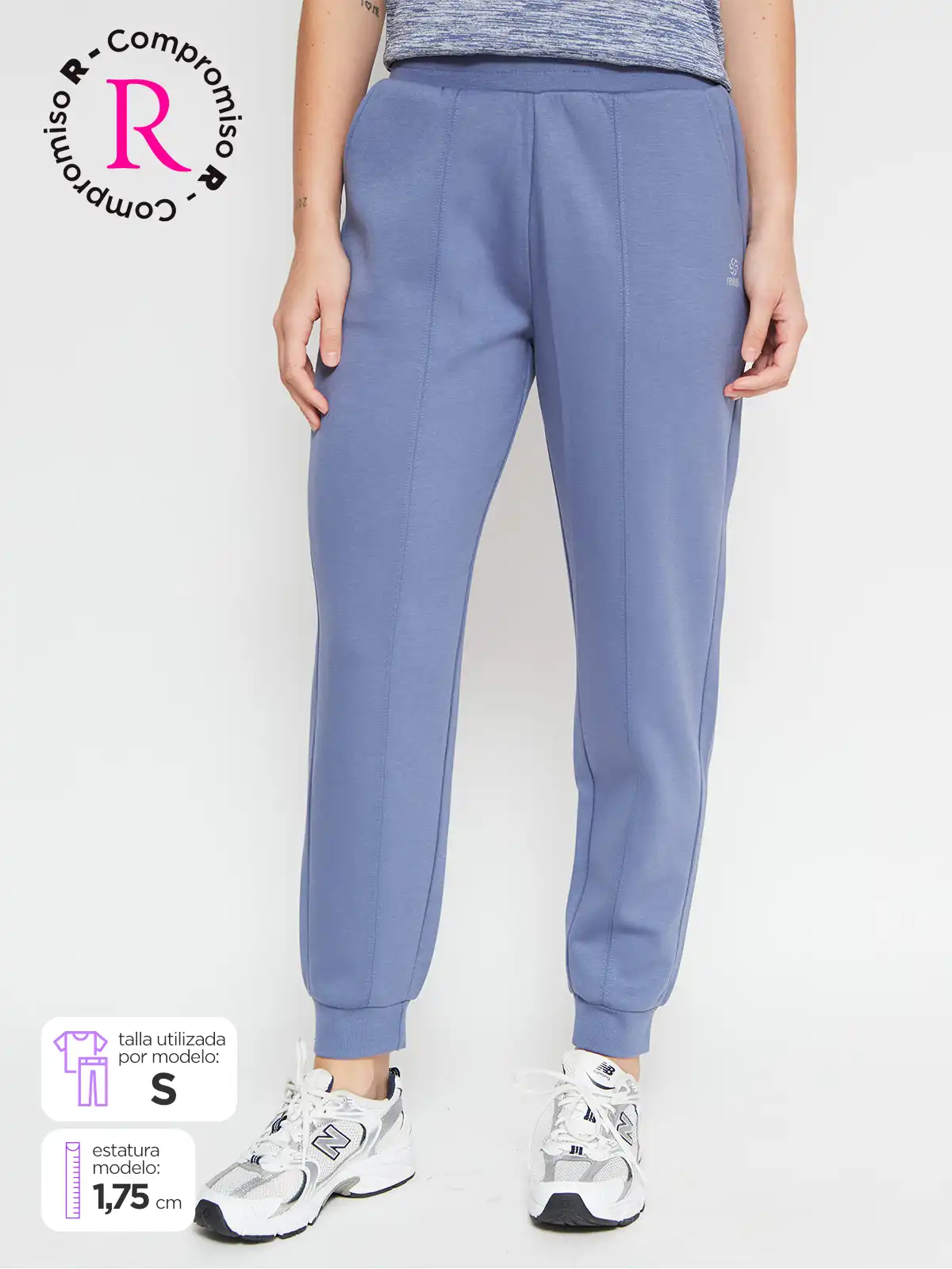 PANTALÓN BUZO MUJER REVUP CANDY - 1