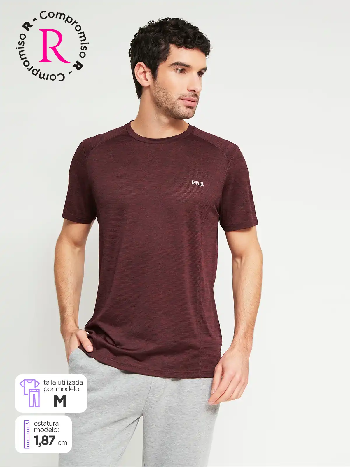POLO MANGA CORTA HOMBRE REVUP NEW ROWAN - 1