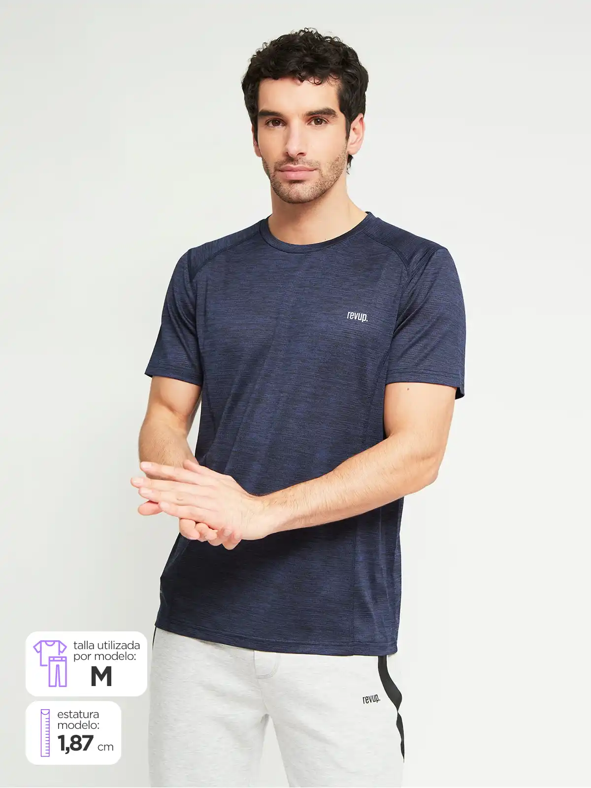 POLO MANGA CORTA HOMBRE REVUP NEW ROWAN - 1