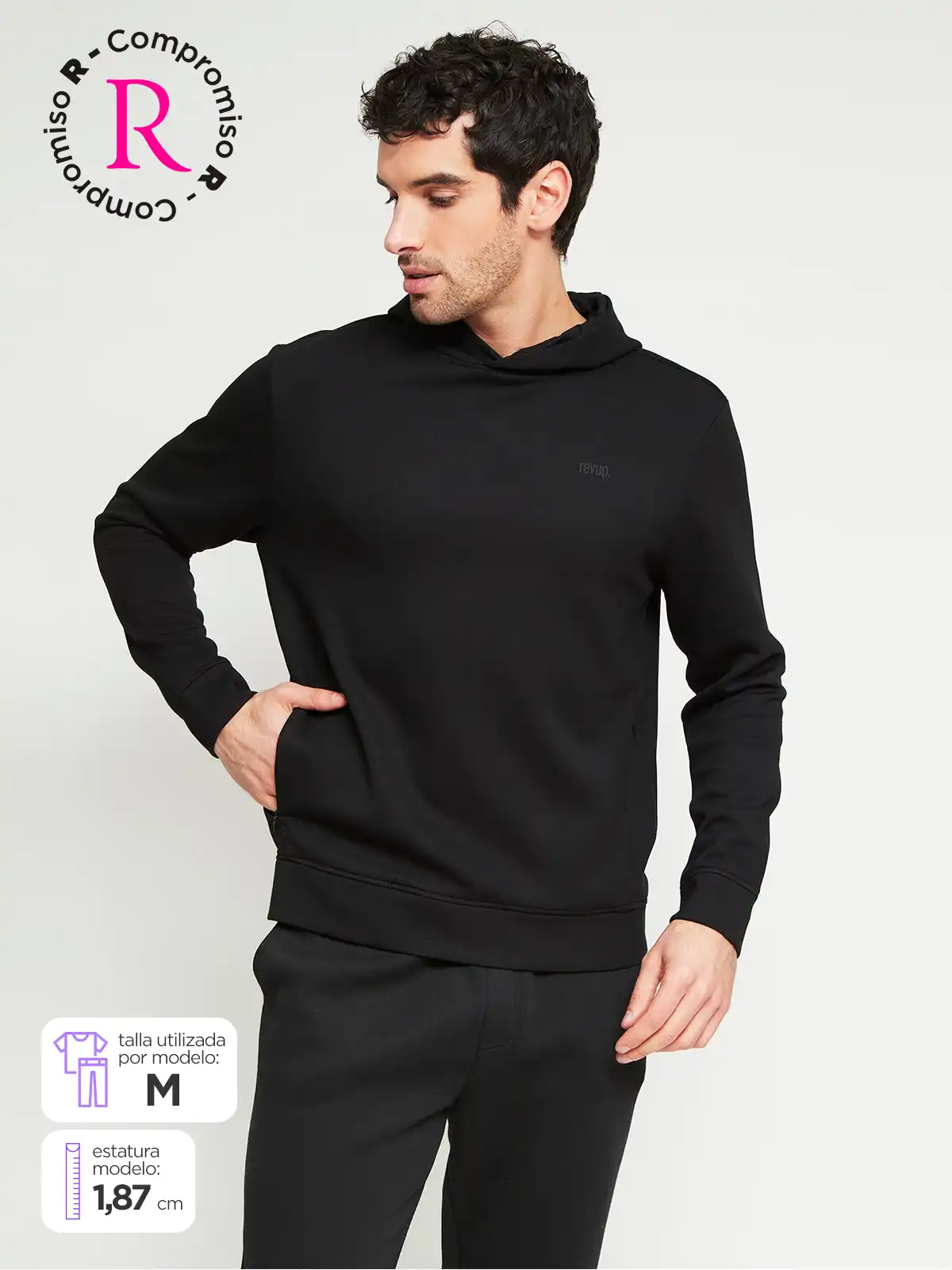POLERA DEPORTIVA HOMBRE REVUP BARGET - 1