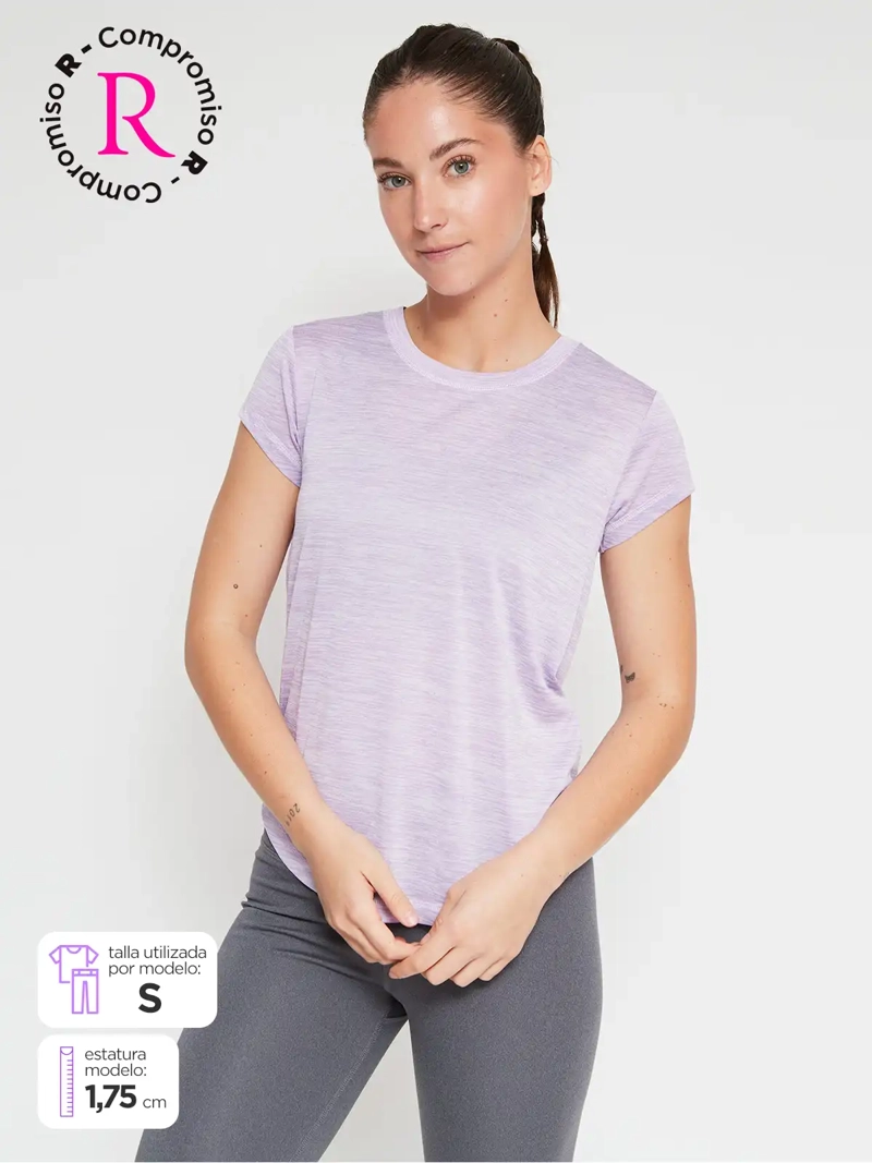 POLO DEPORTIVO MANGA CORTA MUJER REVUP MELA - 1