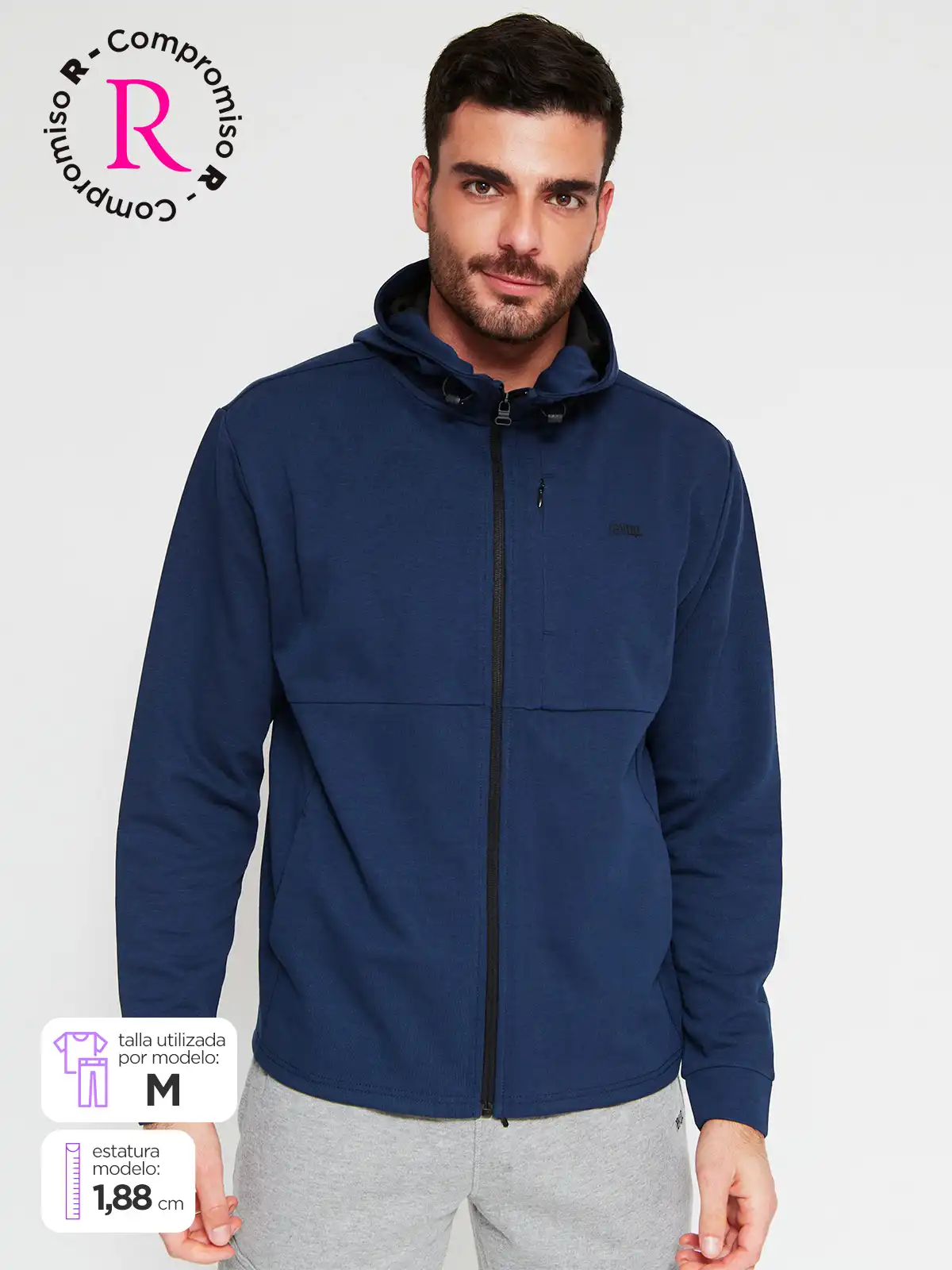 POLERA HOMBRE REVUP BRET - 1