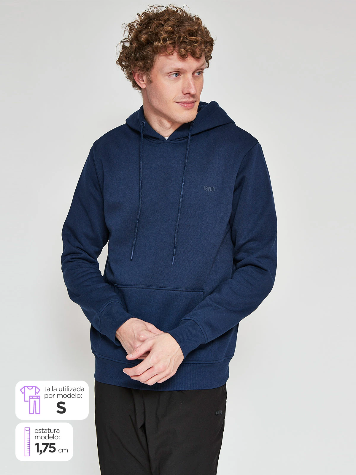 POLERÓN DEPORTIVO HOMBRE REVUP CANGURO - 1