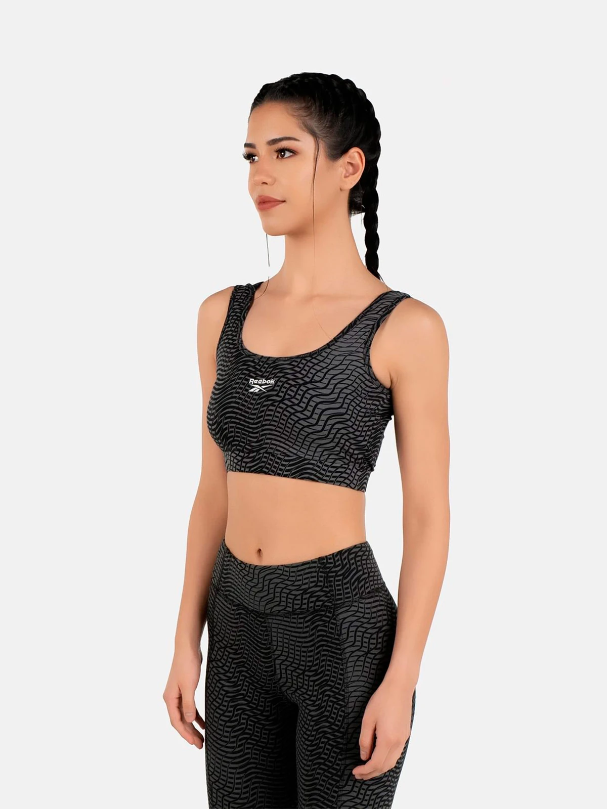 TOP DEPORTIVO MUJER REEBOK Q2 HYPE PACK COTTON AOP TOPLETTE - 1