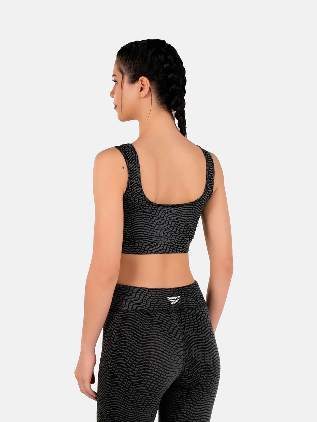 TOP DEPORTIVO MUJER REEBOK Q2 HYPE PACK COTTON AOP TOPLETTE - 2