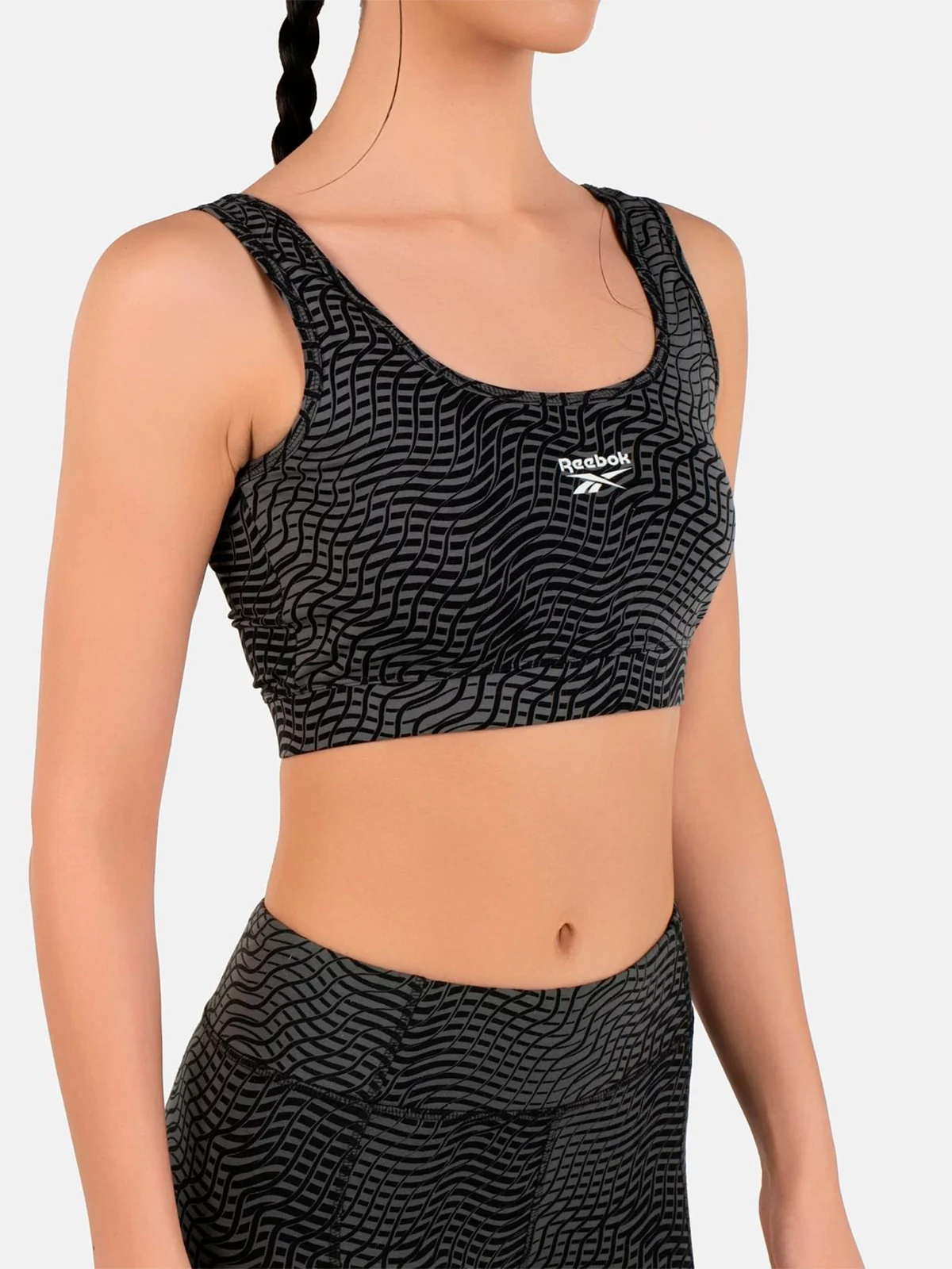 TOP DEPORTIVO MUJER REEBOK Q2 HYPE PACK COTTON AOP TOPLETTE - 3
