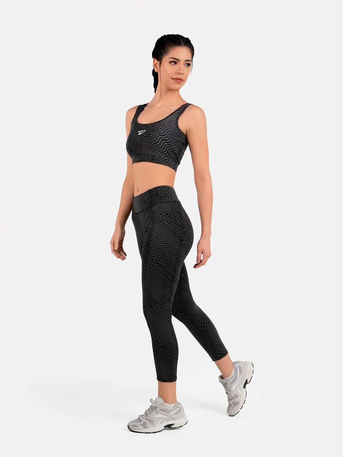 TOP DEPORTIVO MUJER REEBOK Q2 HYPE PACK COTTON AOP TOPLETTE - 4