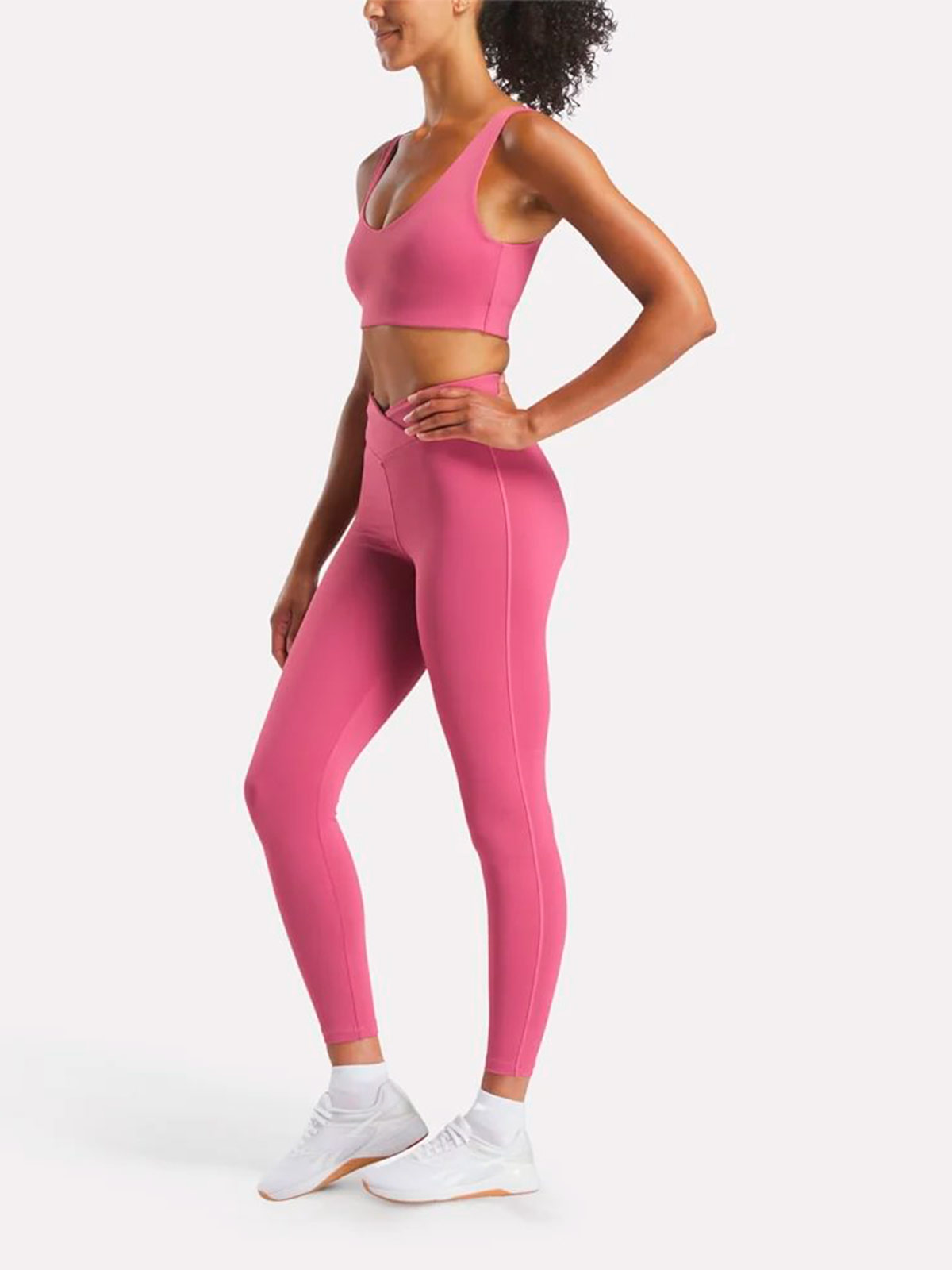 TOP DEPORTIVO MUJER REEBOK NAOMI YOGA V-NECK - 3