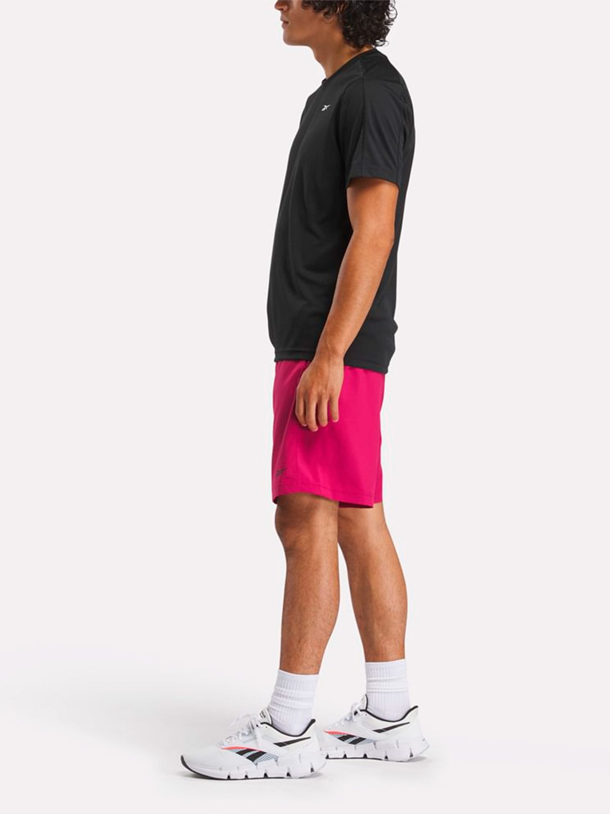 SHORT DEPORTIVO HOMBRE REEBOK GUINDA - 3