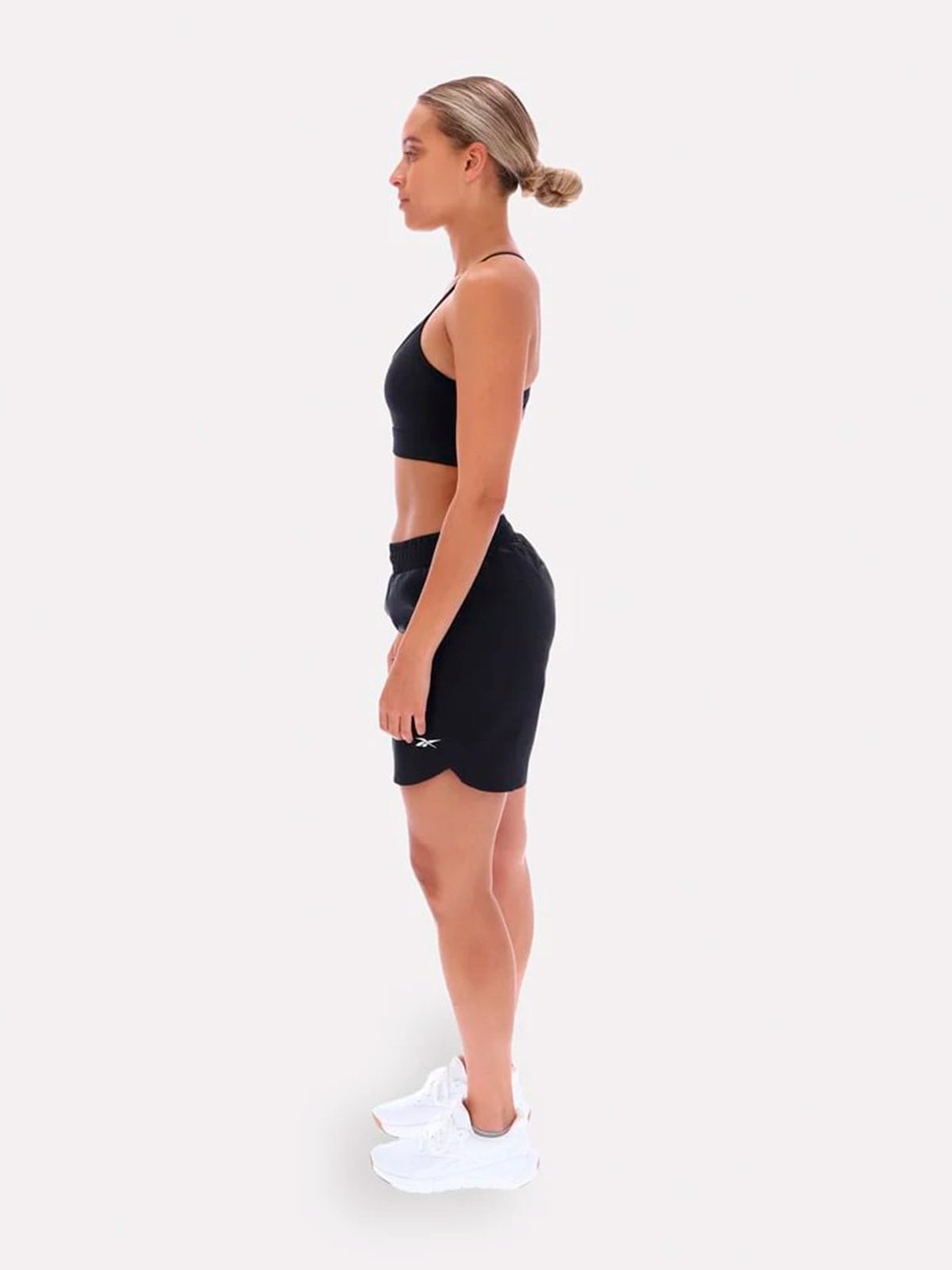 SHORT DEPORTIVO MUJER REEBOK NEGRO - 3
