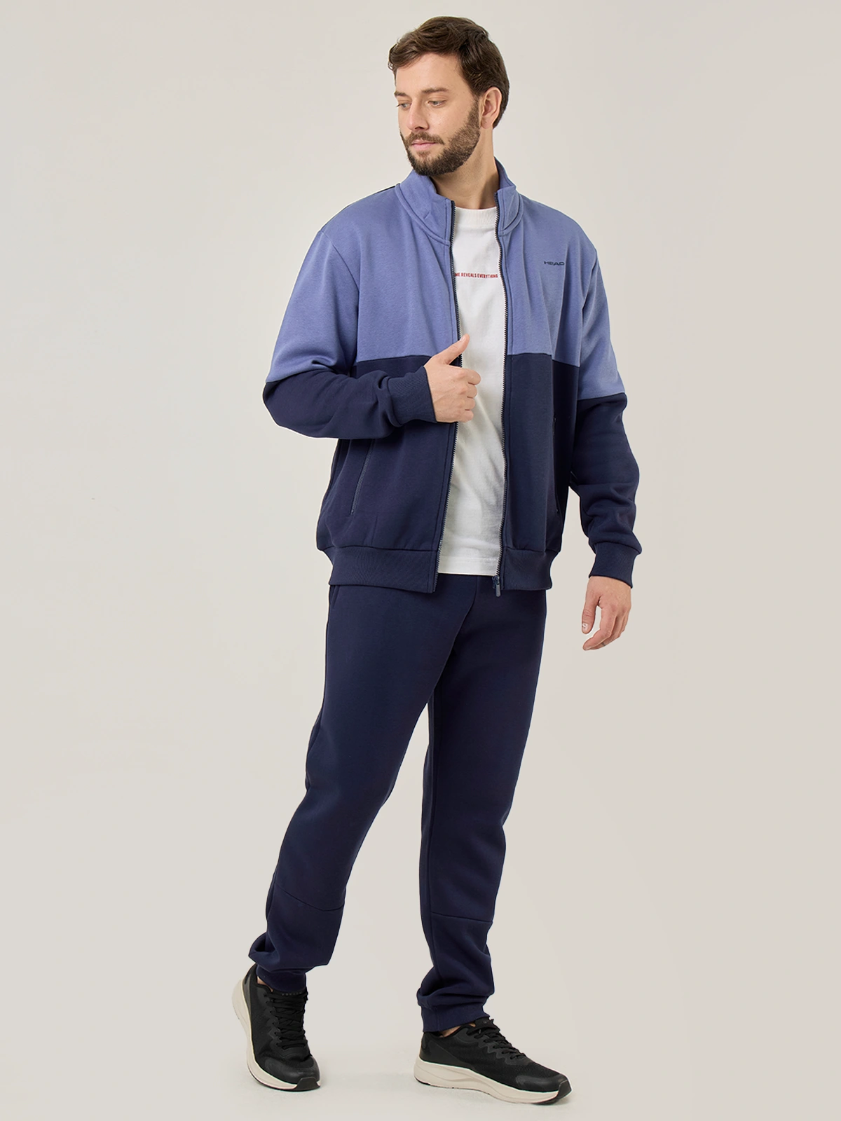 CONJUNTO BUZO DEPORTIVO HOMBRE HEAD EBAR - 5