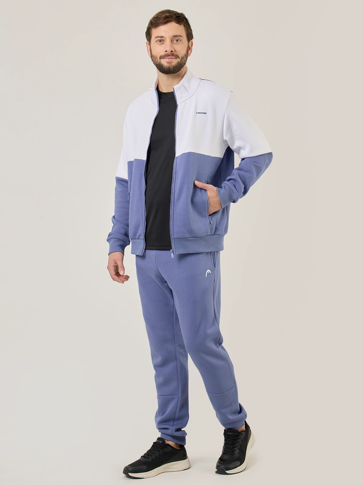 CONJUNTO BUZO DEPORTIVO HOMBRE HEAD EBAR - 3