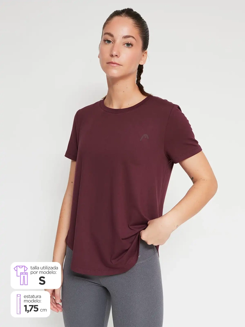 POLO DEPORTIVO MANGA CORTA MUJER HEAD BRATA - 1
