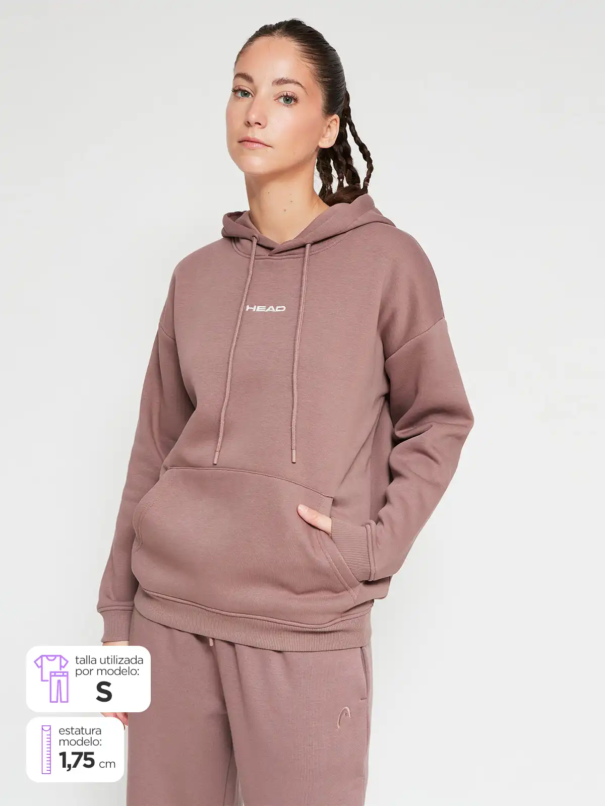 POLERA DEPORTIVA MUJER HEAD CANGURO - 1