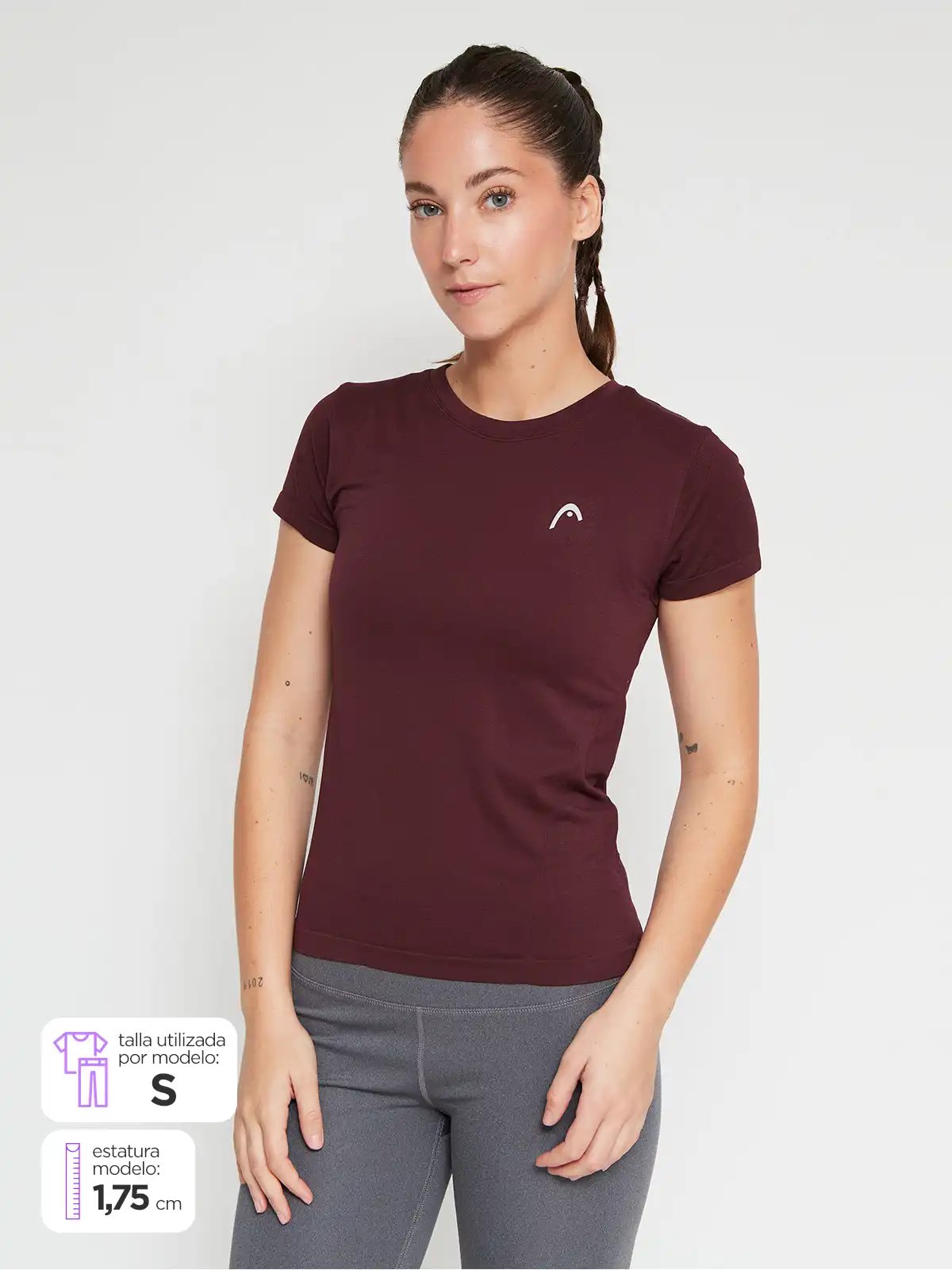 POLO MANGA CORTA MUJER HEAD BEAMLESS - 1