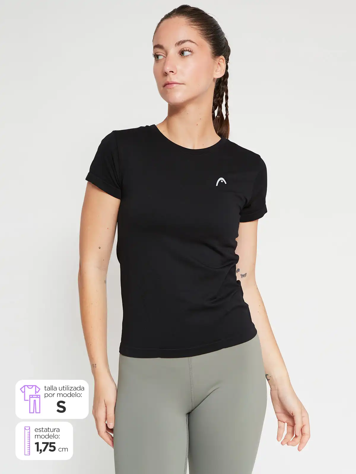 POLO MANGA CORTA MUJER HEAD BEAMLESS - 1