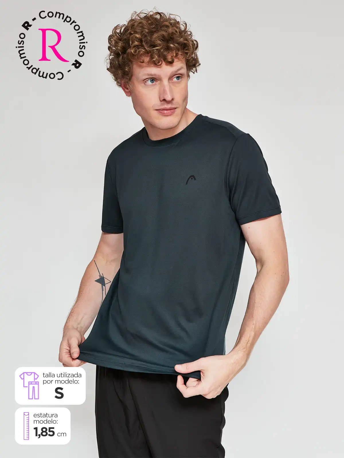 POLO MANGA CORTA HOMBRE HEAD CYROX - 1