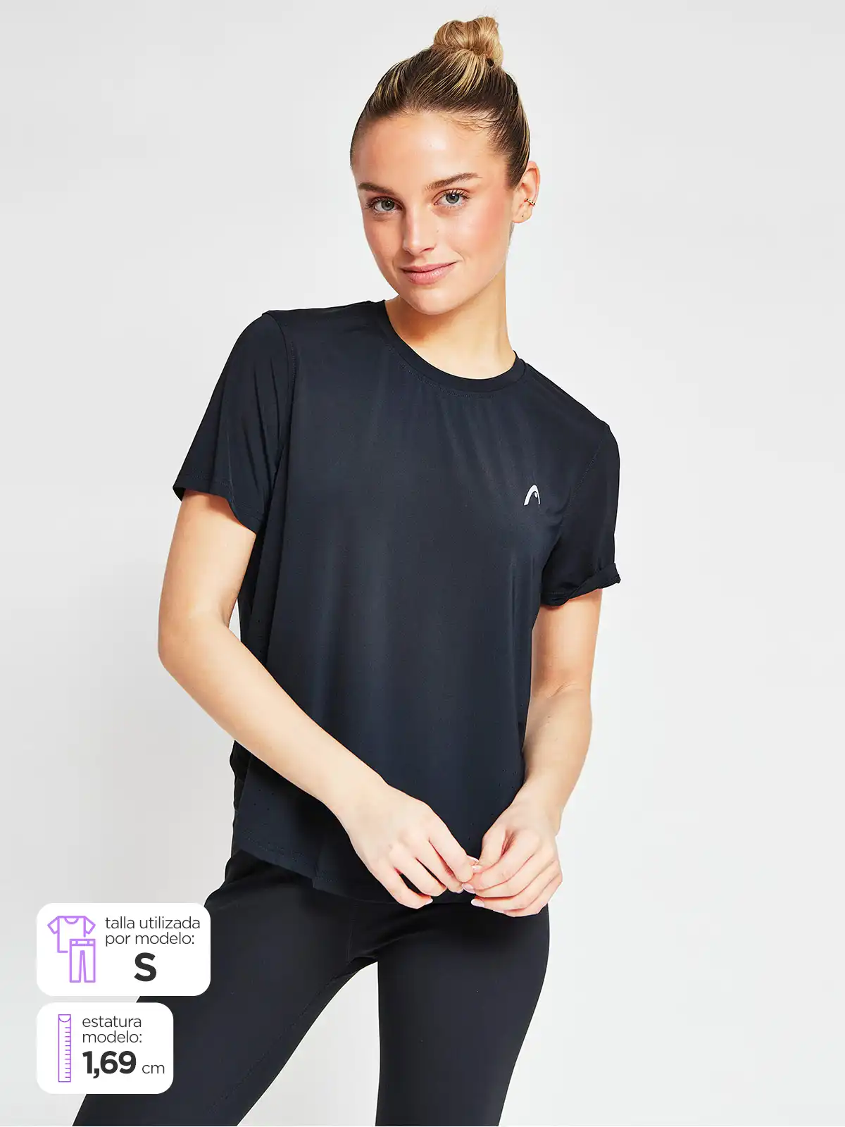 POLERA MUJER HEAD BRUN - 1