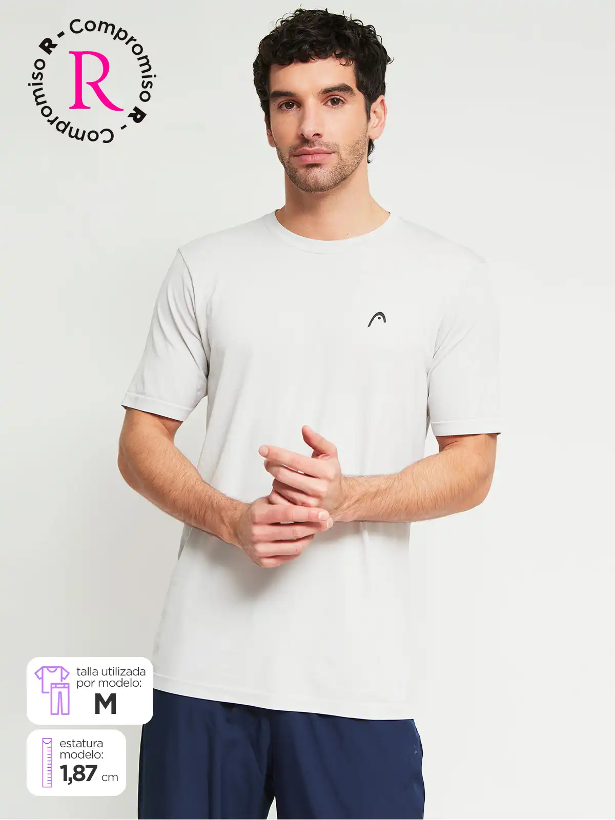 POLERA HOMBRE HEAD BEAMLESS - 1