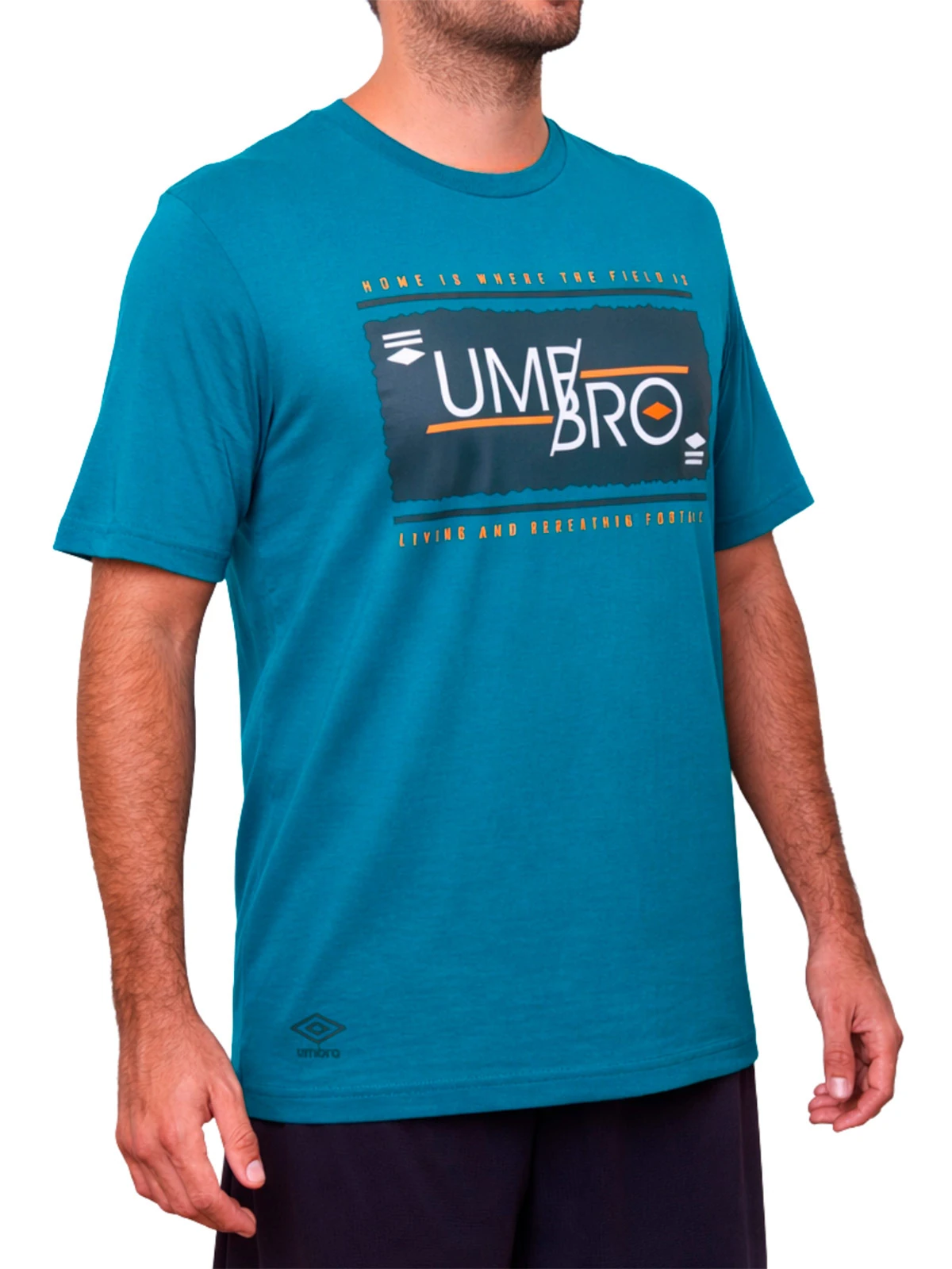 POLO ALGODÓN MANGA CORTA HOMBRE UMBRO DR24035-MAP - 2