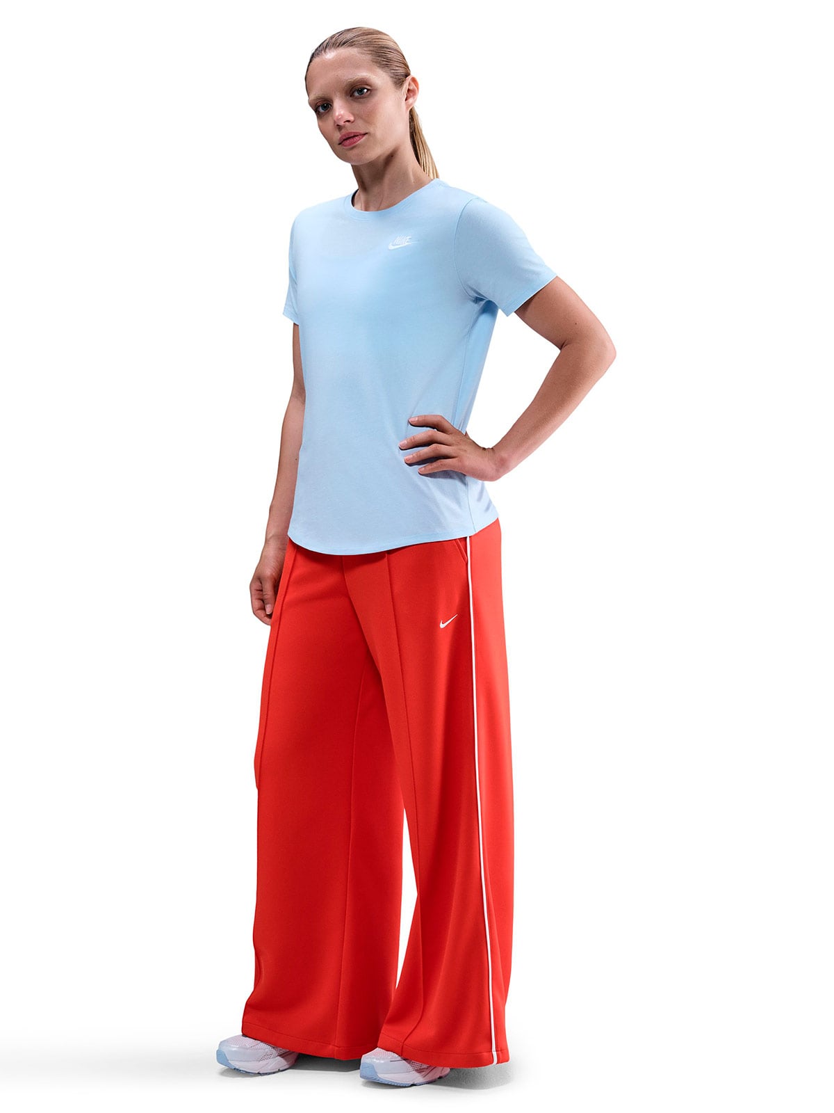 POLO ALGODÓN MANGA CORTA MUJER NIKE NSW CLUB SS TEE - 1