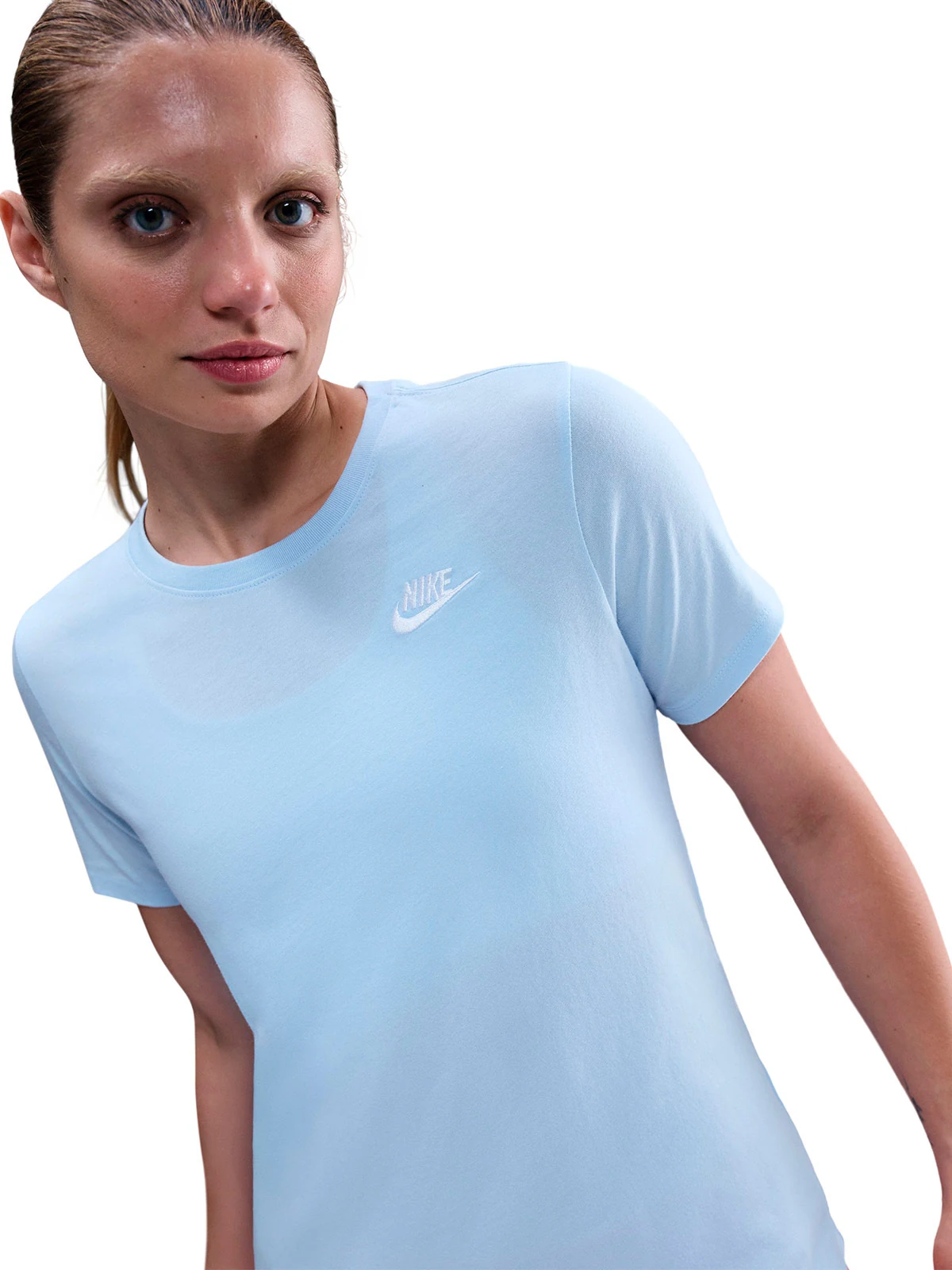 POLO ALGODÓN MANGA CORTA MUJER NIKE NSW CLUB SS TEE - 2