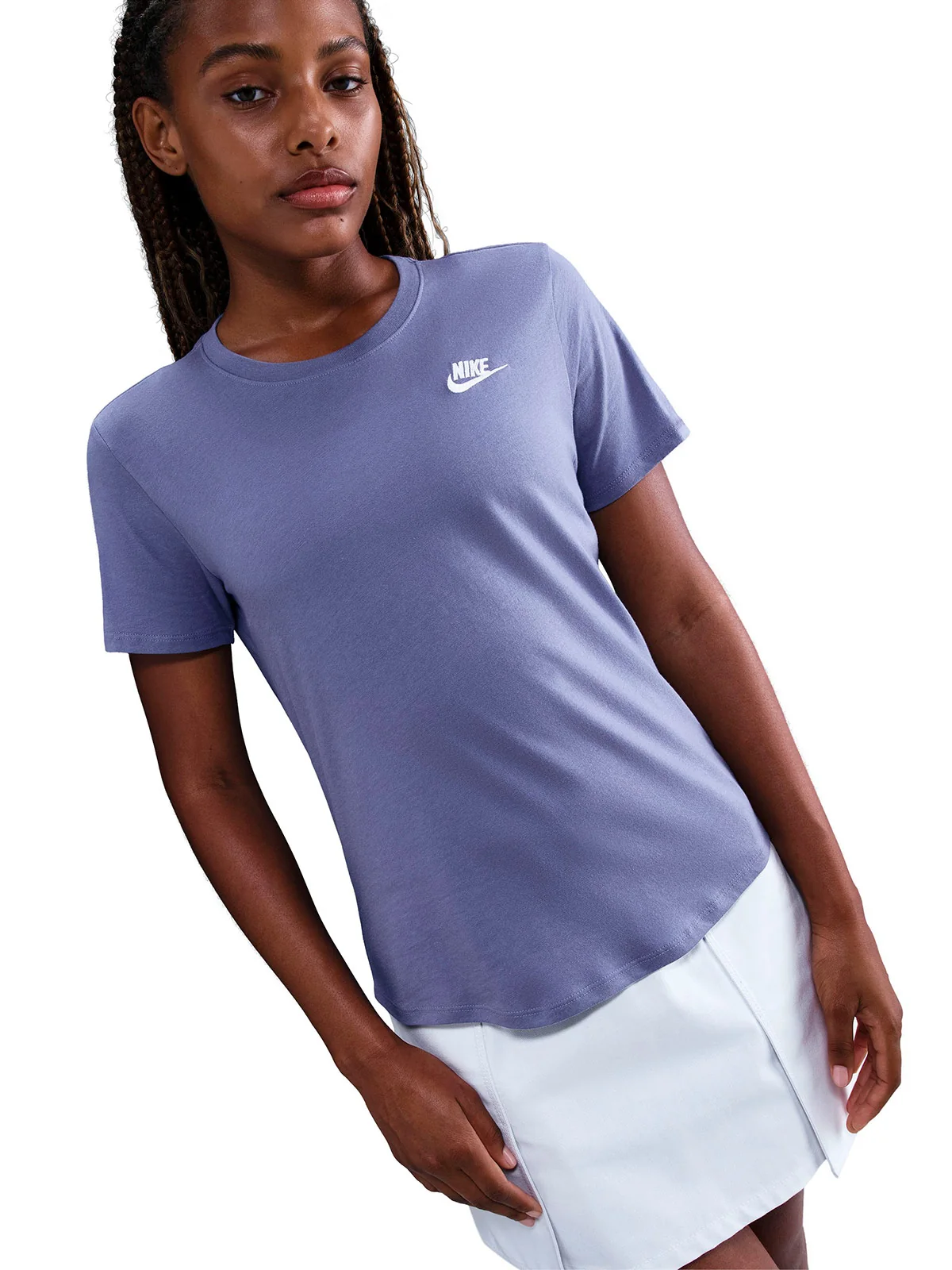 POLO ALGODÓN MANGA CORTA MUJER NIKE NSW CLUB SS TEE - 2